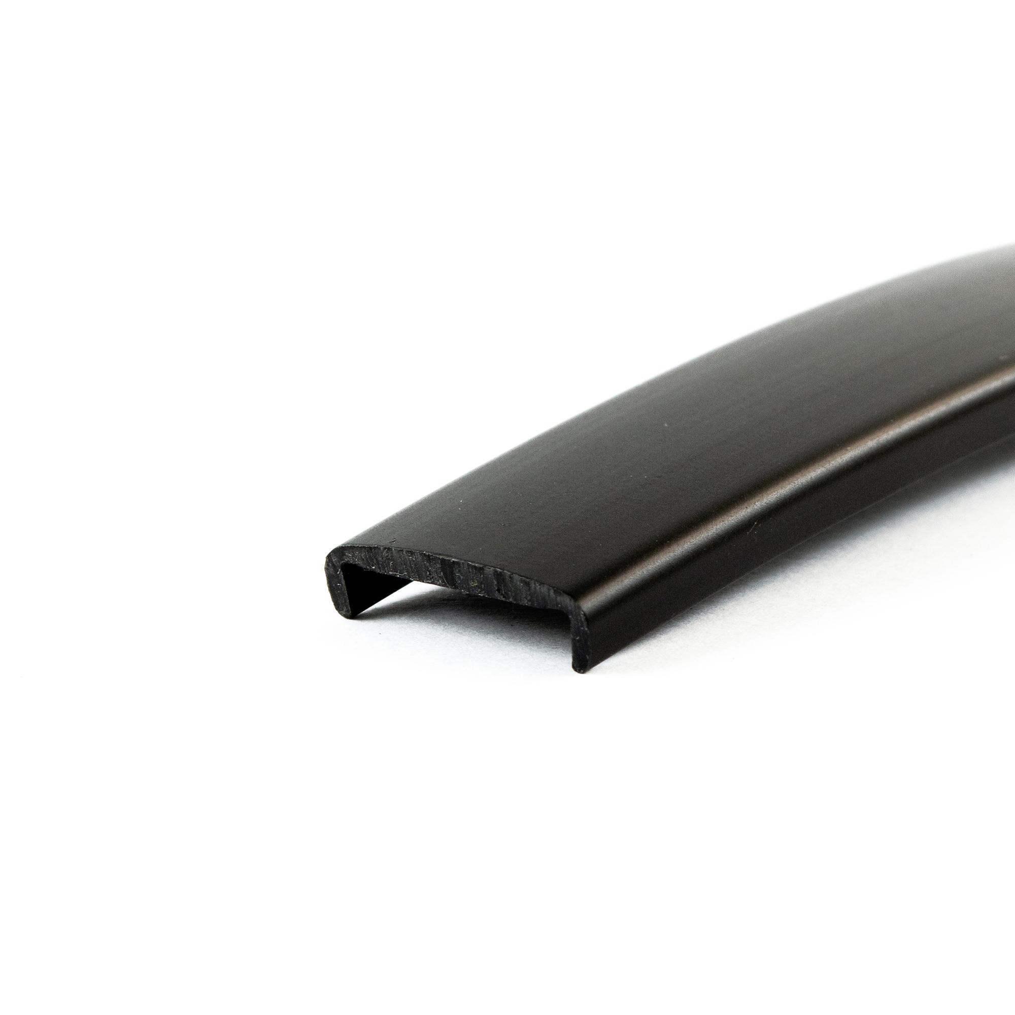 Soft edging clamp-fit edging  SK6002 / 16 mm / PVC / black