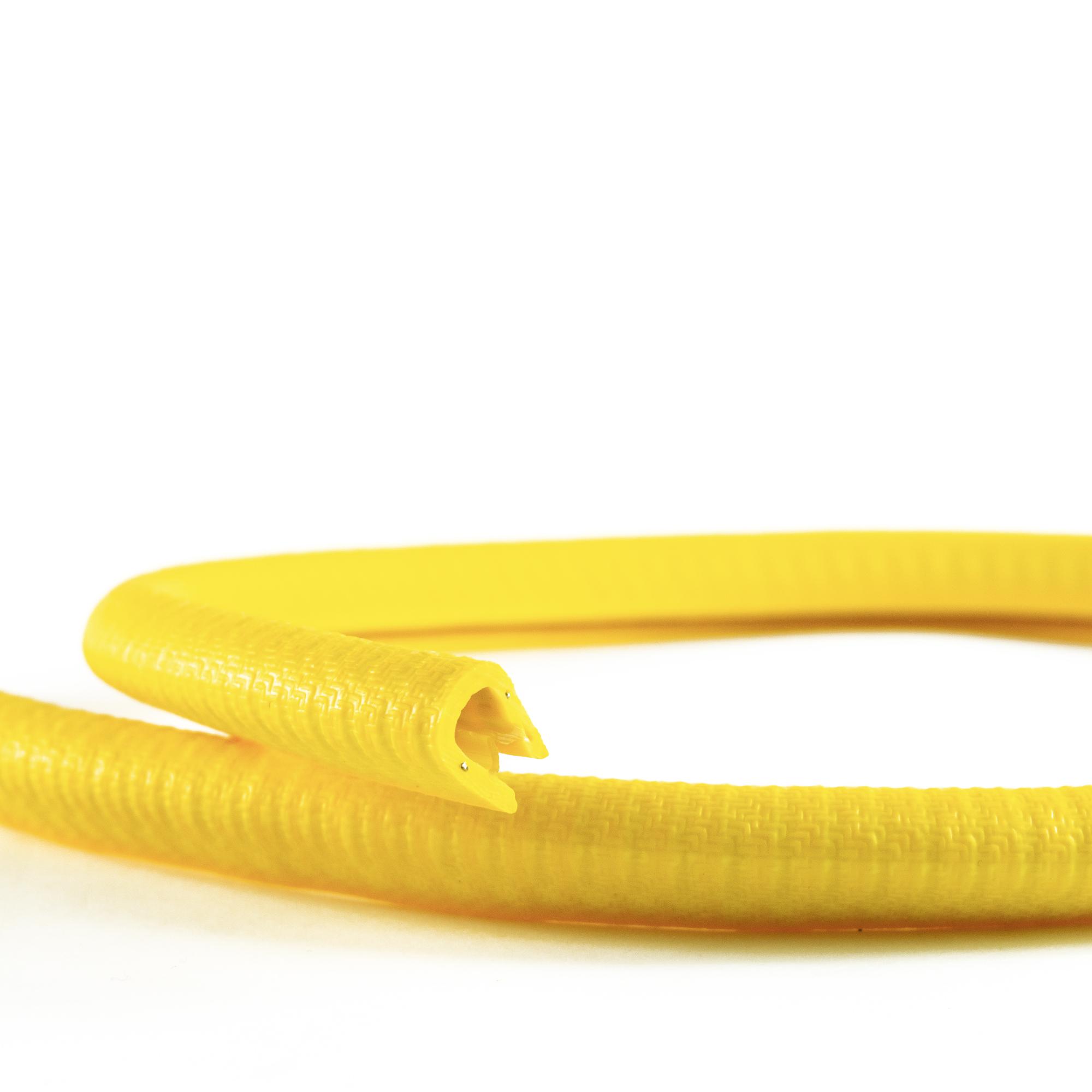 Edge protection profile 1 - 4,5 mm / PVC / yellow